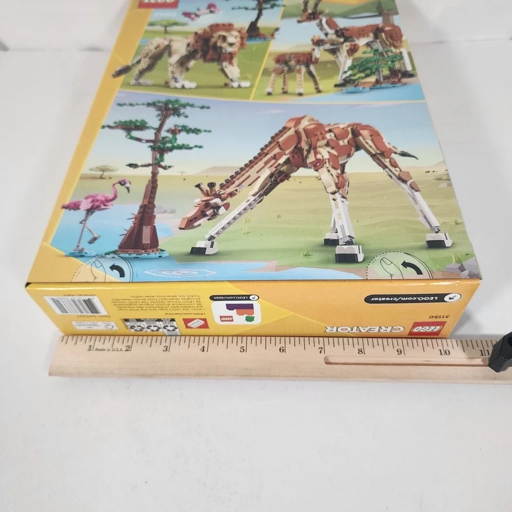 LEGO Creator 3 in‎ 1 31150 Wild Safari Animals 780 Pcs New Sealed